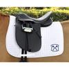 Dover Saddlery Quilted Dressage Pad, Size Dress, Navy view 2