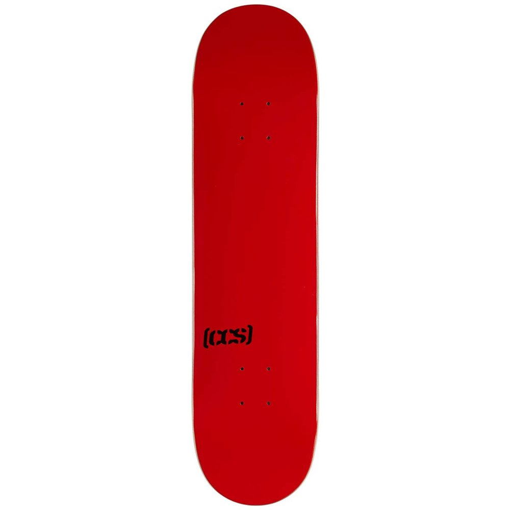 [CCS] Logo Skateboard Deck Red 7.50"