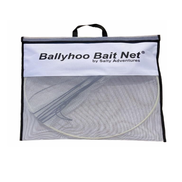 Ballyhoo Bait Net - Collapsible Hoop Net - Folds for Easy Storage