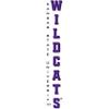 CornBorn K-State Infant Bodysuit - Vertical Wildcats - White - 6M view 2