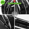 Tannius 3-5 Racket Tennis Bag, with Shoe & Phone Compartment and Protective Pad, Super Roomy and Lightweight Racquet Bag for Tennis, Badminton (Black) view 4