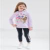 L.O.L. Surprise! Roller Sk8er Daring Diva Fierce Little Girls Pullover Fleece Hoodie and Leggings Outfit Set Purple 6-6X view 2