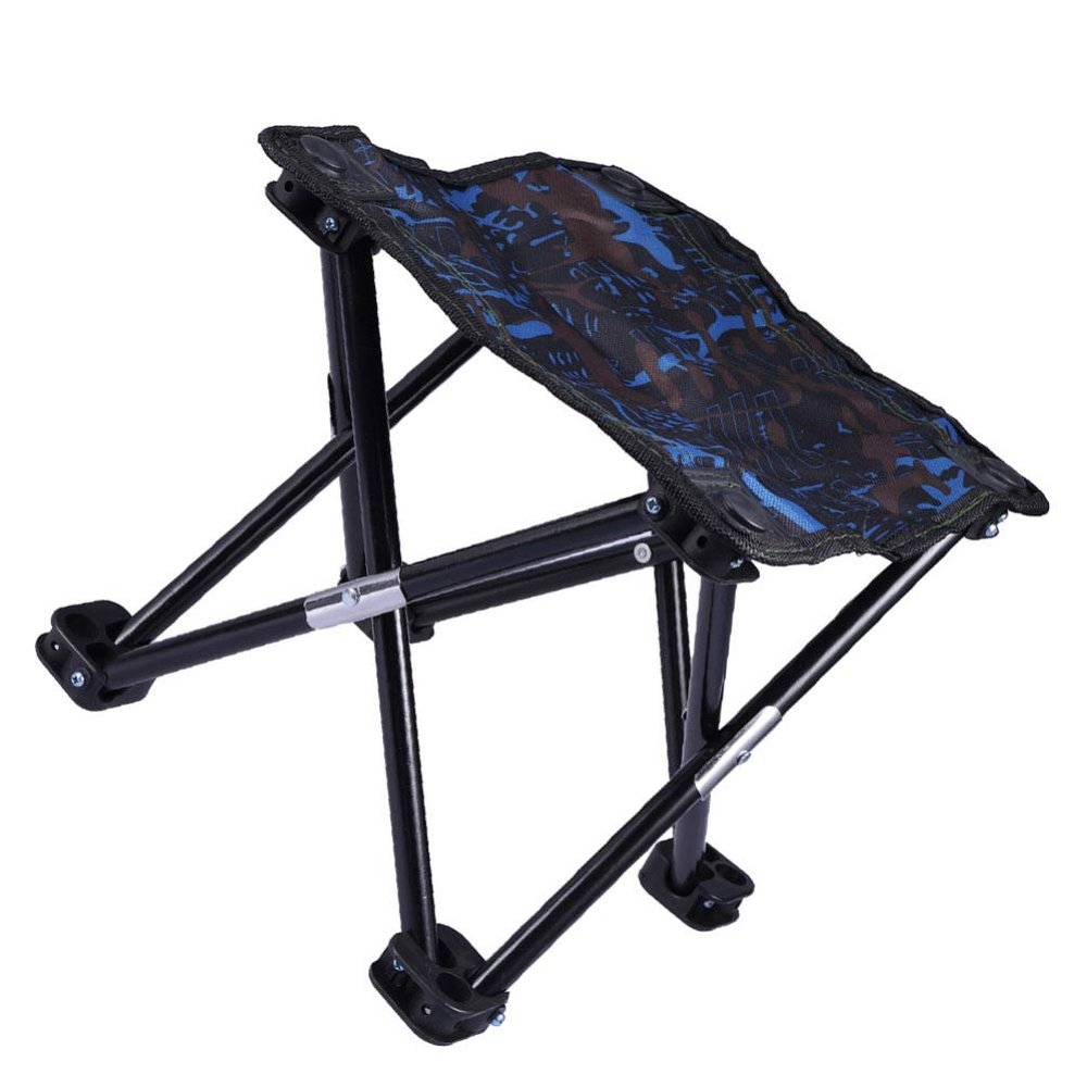 FAVOMOTO 1pc Portable Folding Chair Outdoor Stool for Camping Fishing Beach Lightweight Easy to Carry Storage Bag Comfortable for Outdoor Activities