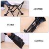FAVOMOTO 1pc Portable Folding Chair Outdoor Stool for Camping Fishing Beach Lightweight Easy to Carry Storage Bag Comfortable for Outdoor Activities view 4