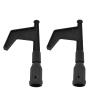 ISURE MARINE Boat Hook End Attachment Black Nylon Hook Replacement for Boating Accessories Extension Pole 2Pcs view 1