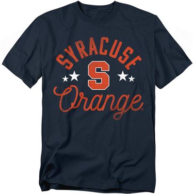 Syracuse University Official Orange Unisex Adult T-Shirt, Navy, X-Large
