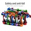 CNC MTB Caliper Bolts,Bike disc Brake Caliper Bolts M6x18mm Steel AlloyRainbow view 4