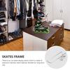 DOITOOL 1pc Roller Skate Display Rack Ice Skate Holder for Wall Mount Sturdy Hanger for Home Store and Exhibition Use Versatile Skating Shoes Storage view 2