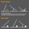 ABCCANOPY 11 Inch Tent Stakes 10 Pcs Non-Rust Metal Ground Anchors, Heavy Duty Spikes with 4 Ropes for Outdoor Camping, Blue view 4