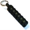 RedVex Thin Line Paracord Key Chain/Key Fob - Choose your colors - 3", 4", 6", and 8" Lengths (Qty-1) (Black with Green (OD) Line, 6-inch) view 1
