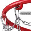Dakzhou Basketball net, 304 Stainless Steel Chain Braided, Permanent Rust Proof (12 Links), Quick Installation. view 3