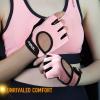 ATERCEL Weight Lifting Gloves Full Palm Protection, Workout Gloves for Gym, Cycling, Exercise, Breathable, Super Lightweight for Men and Women(Pink, L) view 3