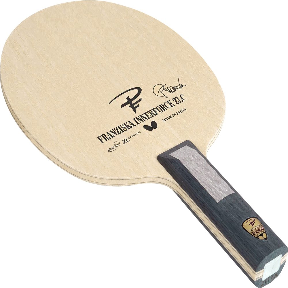 Butterfly Franziska Innerforce ZLC Table Tennis Blade - Professional Butterfly Table Tennis Blade - Innerforce ZL Carbon Fiber Blade - Available in an, FL, and ST Handle Styles - Made in Japan