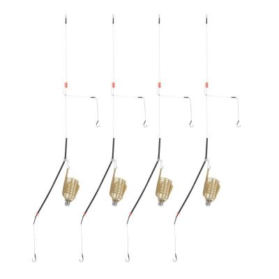DunMuan 4PCS Fishing Bait Cage Thrower Lightweight Fish Feeder Lure Trap Baket Built-in Fishing Weight Fishing Tools 20g 30g 40g 50g DunMuan (Color : 50g)