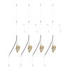 DunMuan 4PCS Fishing Bait Cage Thrower Lightweight Fish Feeder Lure Trap Baket Built-in Fishing Weight Fishing Tools 20g 30g 40g 50g DunMuan (Color : 50g) view 1