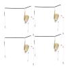DunMuan 4PCS Fishing Bait Cage Thrower Lightweight Fish Feeder Lure Trap Baket Built-in Fishing Weight Fishing Tools 20g 30g 40g 50g DunMuan (Color : 50g) view 3