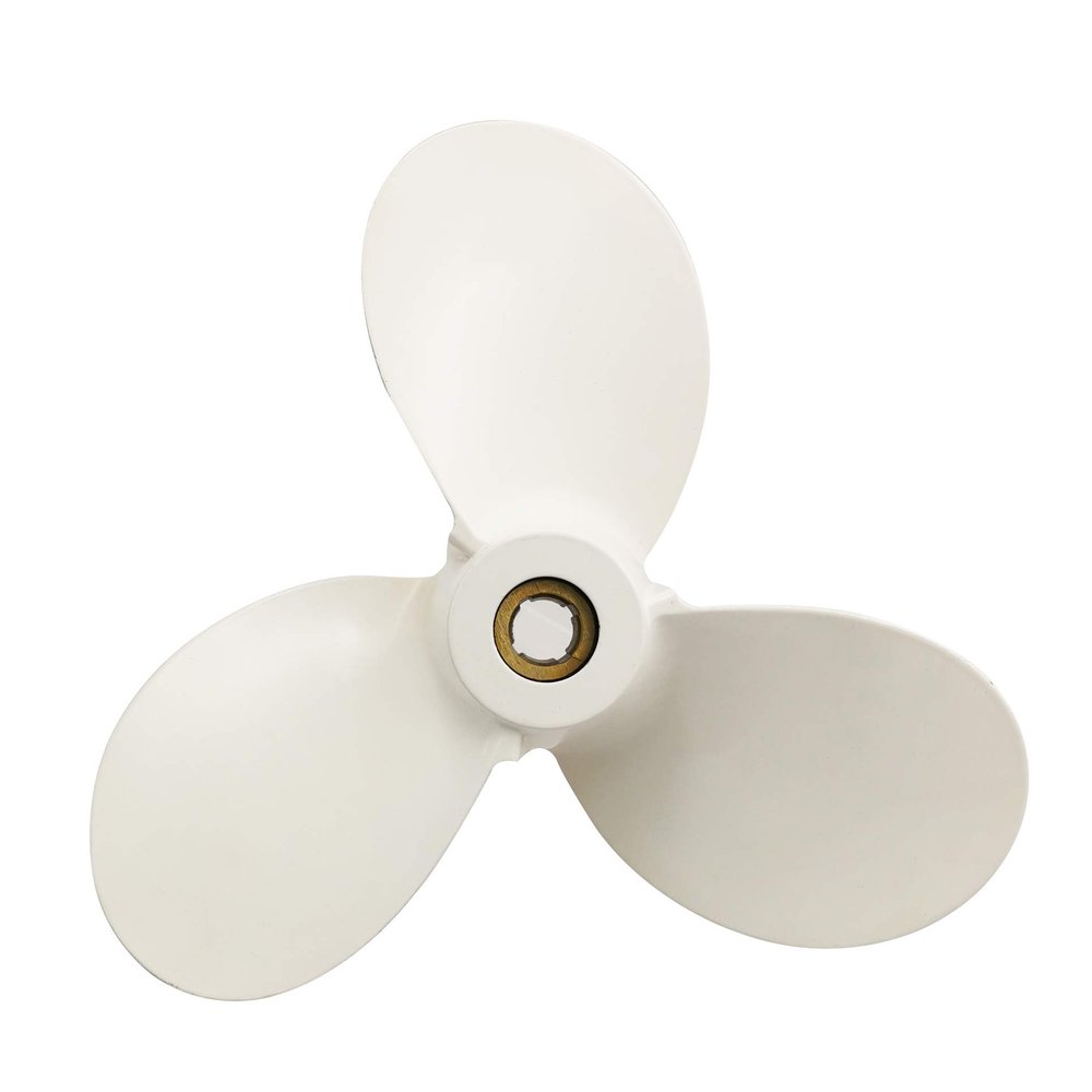 Aluminum Outboard Propeller Boat Prop 8 1/2x6 1/2 Pitch Replacement for Yamaha Engines 6/8/F6/F8/F9.9HP, 7 Tooth Spline