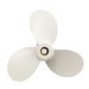Aluminum Outboard Propeller Boat Prop 8 1/2x6 1/2 Pitch Replacement for Yamaha Engines 6/8/F6/F8/F9.9HP, 7 Tooth Spline view 1
