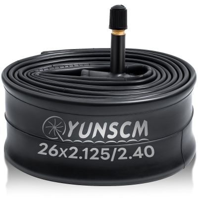 1-PC 26" Bike Inner Tube 26x2.125/2.25/2.35/2.4 AV32MM Schrader Valve56/64-559 26" Bicycle Tube Compatible with 26 x 2.125 26 x 2.25 26 x 2.3 26 x 2.35 26 x 2.40 Bike Tire Tube