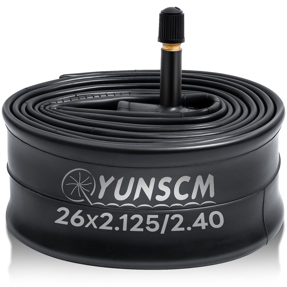 1-PC 26" Bike Inner Tube 26x2.125/2.25/2.35/2.4 AV32MM Schrader Valve56/64-559 26" Bicycle Tube Compatible with 26 x 2.125 26 x 2.25 26 x 2.3 26 x 2.35 26 x 2.40 Bike Tire Tube