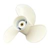 Aluminum Outboard Propeller Boat Prop 8 1/2x7 1/2 Pitch Replacement for Yamaha Engines 6/8/F6/F8/F9.9HP, 7 Tooth Spline view 3