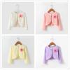 Thin Cotton Lace Cardigan for Girls Cardigan Tops Clothing Sweaters Summer Knitting Kids Outerwear White1 2T view 3
