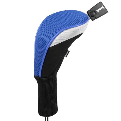 Andux Golf Club Wood Head Covers 460CC Driver Covers Long Neck Blue