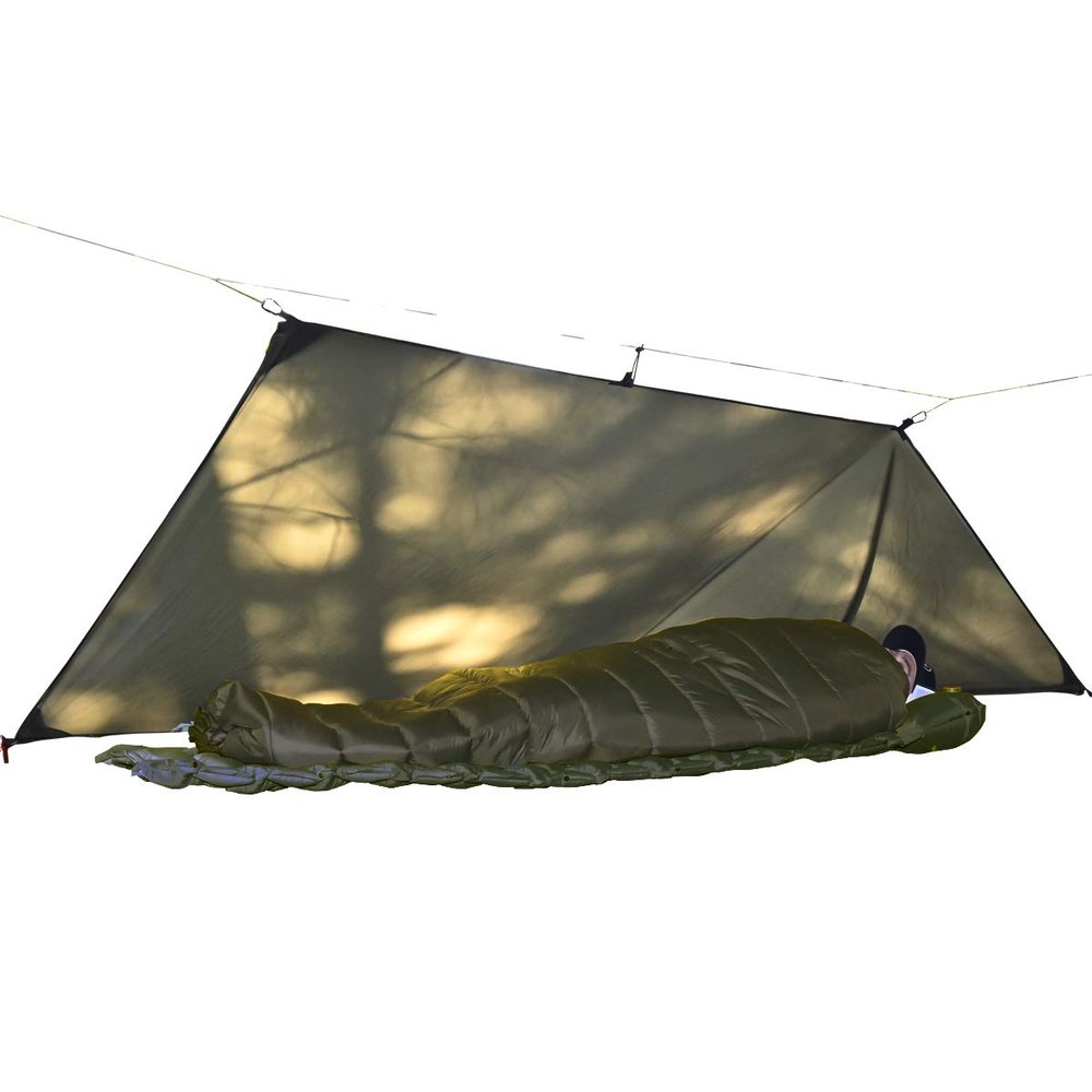 onewind Ultralight Sleeping Quilt 40F Tarp Shelter Bundle for Hammocks, Camping