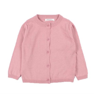 Baby Boys Girls Cardigan Autumn Cotton Sweater Tops Children Clothing Knitted Cardigan Sweater Spring Clothes 15011 New Pink 5T