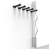 qiuqiu Vertical Dumbbell Weight Rack, Compact Barbell Storage Rack, for Easy Storage Dumbbell Stand Non-Slip Fitness Push-Up Stand Home Dumbbell Storage view 2