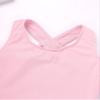 Freebily Girls Basic Ballet Dance Outfits Gymnastics Leotard Tiered Chiffon Skirt Ballerina Tutu Dance Dress Activewear A Pink 10 Years view 3