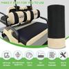 10L0L Golf Cart Front Seat Covers for Yamaha G2/G9/G16/G19/G22 & Club Car DS Pre-2000 | Breathable Polyester Mesh, Washable, Anti-Scratch | OEM Replacement, Tool-Free Installation view 3