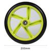 Z-FIRST 2PCS 200mm Adult Scooter Wheels with ABEC 9 Bearings for Razor and Adult Kick Scooters (Green) view 2