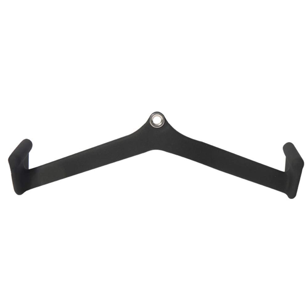 qiuqiu Thick Grip V Bar Pushdown Cable Attachment, Bodybuilding Strength Training Fitness V-Shaped Handle for Multi Gym Multifunctional Powerful Handle Cable Attachment-D