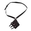 BLESSUME Medieval Knight Belt with Sword Frog Holster Rapier Scabbard Holder 1pc (Black 2) view 1