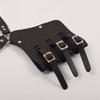 BLESSUME Medieval Knight Belt with Sword Frog Holster Rapier Scabbard Holder 1pc (Black 2) view 3