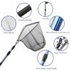 Blue Billow Fishing Net with Long Robust Telescopic Handle for Freshwater and Saltwater,Extend to 50.8 Inch,Foldable Nylon Mesh Landing Net view 3