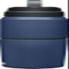 CamelBak MultiBev Water Bottle & Travel Cup  Vacuum Insulated Stainless Steel  Navy  17oz bottle & 12oz cup view 2