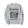 Basket Weaving Makes Me Happy Sweatshirt view 1