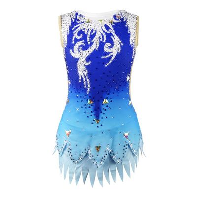 LIUHUO Rhythmic Gymnastics Competition Dance Leotard Women's Girls' Ice Performance Artistic Costume