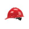 Cap Style 4 Pt Ratchet - Vented - Red view 3