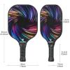 Asgens Pickleball Paddles Set, USAPA Pro Lightweight Graphite Pickleball Paddle Set of 2 Rackets and 1 Portable Carry Bag with 4 Balls for Outdoor & Indoor view 2