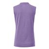 BASUDAM Women's Sleeveless Golf Polo Shirts V-Neck Collarless Tennis Running T-Shirts Quick Dry Purple S view 3