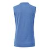 BASUDAM Women's Sleeveless Golf Polo Shirts V-Neck Collarless Tennis Running T-Shirts Quick Dry Dark Blue XS view 3