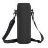 Cyrank Water Bottle Bag, Water Bottle Bag with Shoulder Strap Water Bottle Sleeve with Adjustable Padded Shoulder Strap(Black) view 1