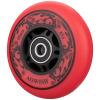 AOWISH 8-Pack Inline Skate Replacement Wheels 85A Outdoor Asphalt Formula Roller Blades Wheels Indoor Roller Blades Wheels with Bearings ABEC-9 & Floating Spacers (Red, 80mm) view 4