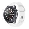 Affinity Bands Wisconsin Badgers Engraved Silicone Sport Band Compatible with Samsung Galaxy Watch and More (22mm White) view 2