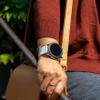 Affinity Bands Wisconsin Badgers Engraved Silicone Sport Band Compatible with Samsung Galaxy Watch and More (22mm White) view 3