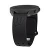 Affinity Bands Wisconsin Badgers Engraved Silicone Sport Band Compatible with Samsung Galaxy Watch and More (20mm Black) view 1