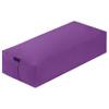 Retrospec Sequoia Meditation Cushion & Yoga Bolster Pillow With Cotton Cover - Supportive 24x12x6in Rectangle for Spine Relief, Joint Support & Posture - Machine Washable With Carry Handle view 1